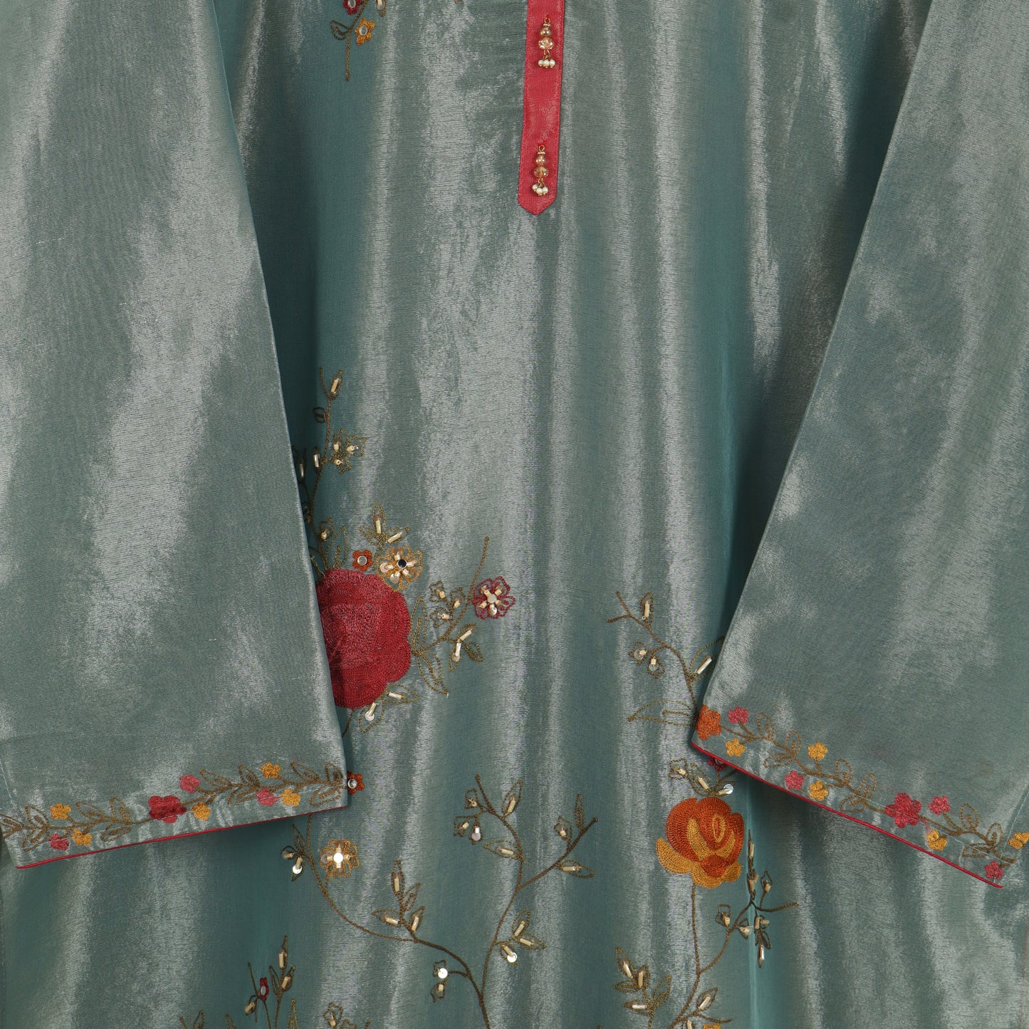 Semi Stitched Tissue Suit