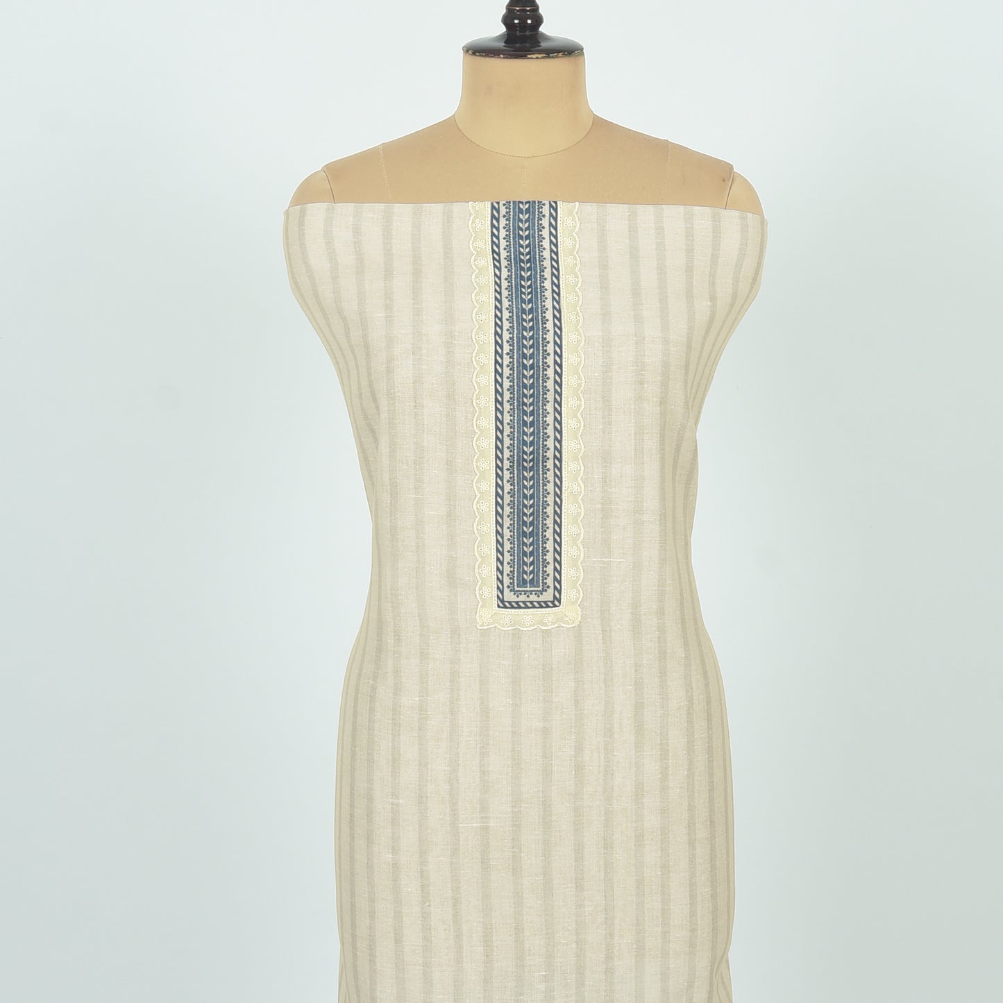 Unstitched Linen Suit Set