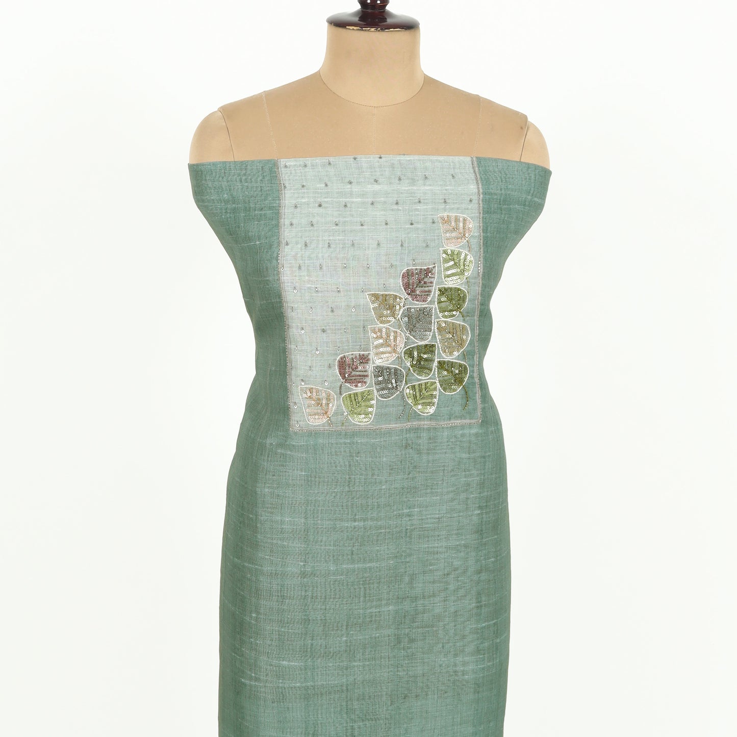 Unstitched Linen Suit Set