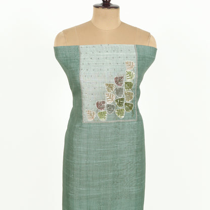 Unstitched Linen Suit Set