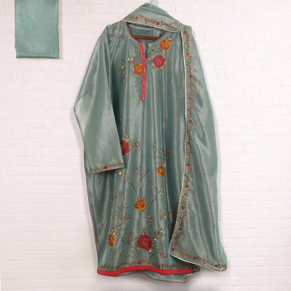 Semi Stitched Tissue Suit