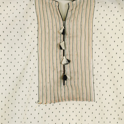 Semi Stitched Chanderi Suit