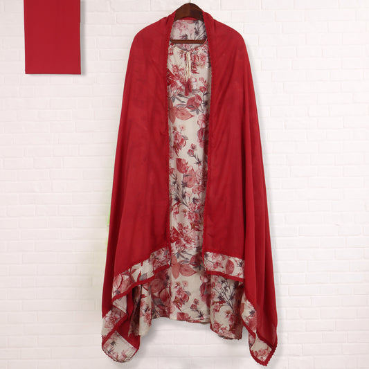 Semi Stitched Cotton Suit