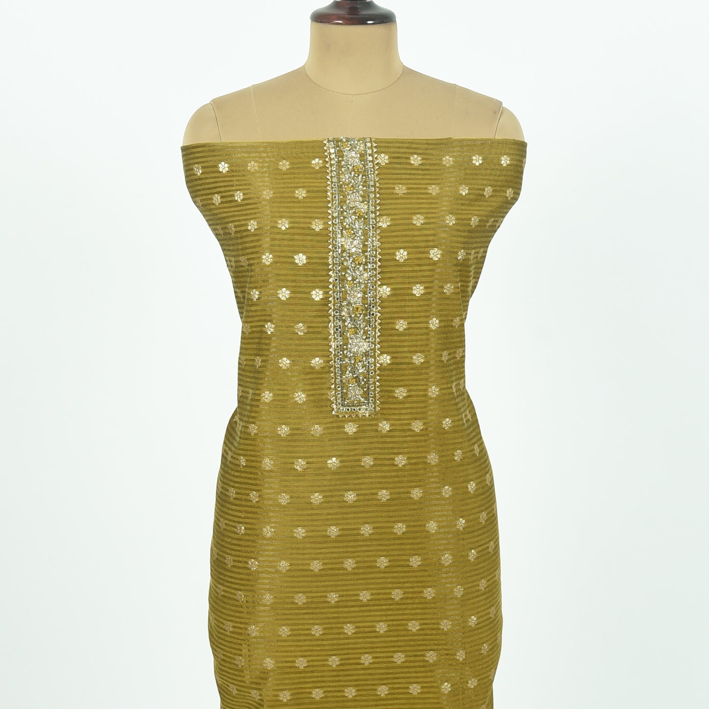 Unstitched Organza Suit Set