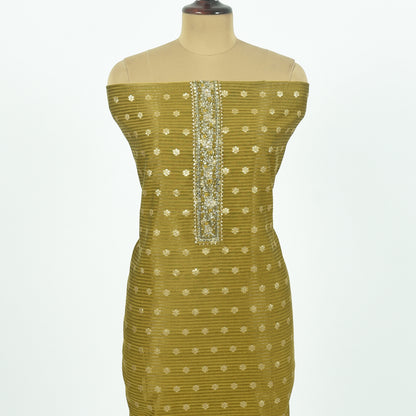 Unstitched Organza Suit Set