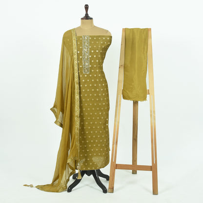 Unstitched Organza Suit Set