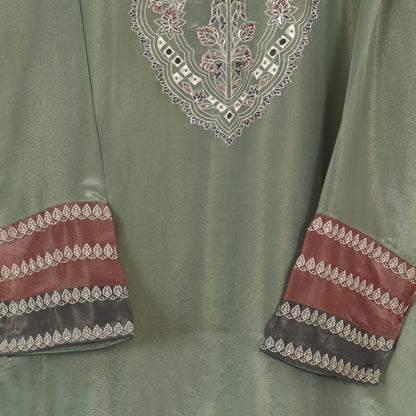 Semi Stitched Tissue Suit