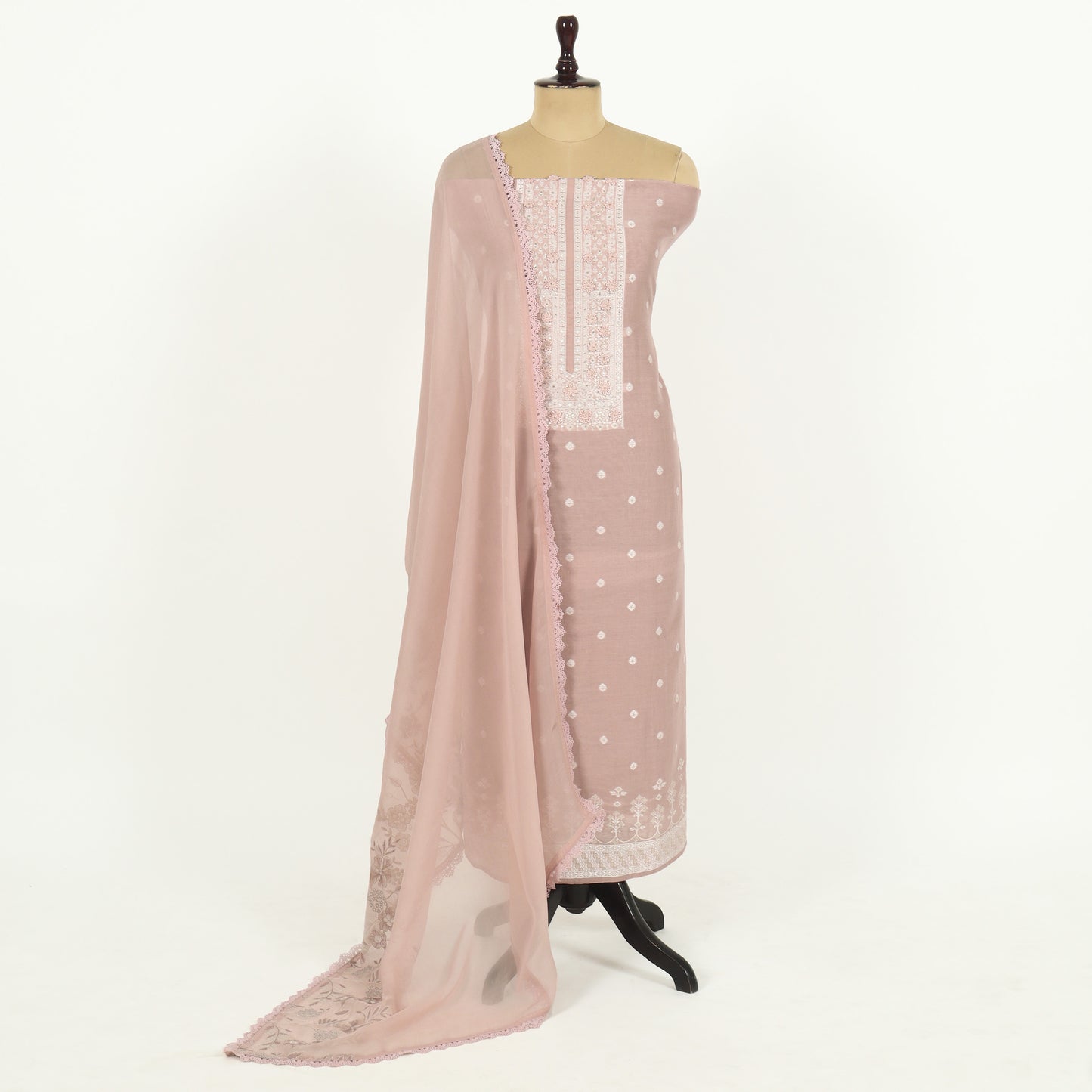 Unstitched Linen Suit Set