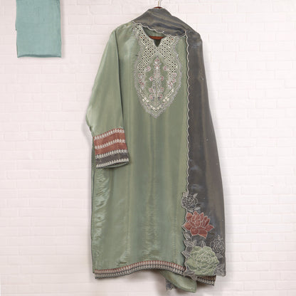 Semi Stitched Tissue Suit