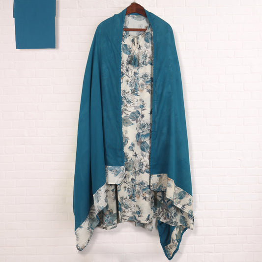 Semi Stitched Cotton Suit