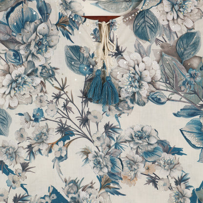 Semi Stitched Cotton Suit