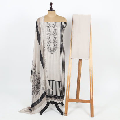 Unstitched Cotton Suit Set