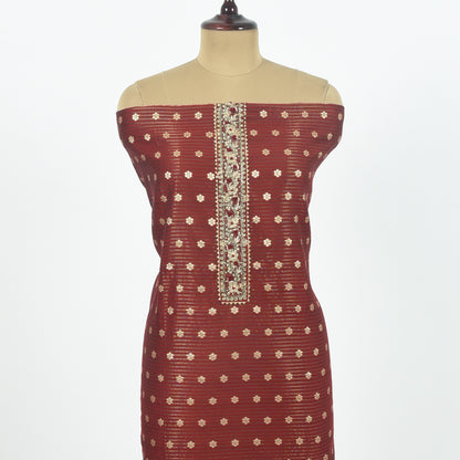 Unstitched Organza Suit Set