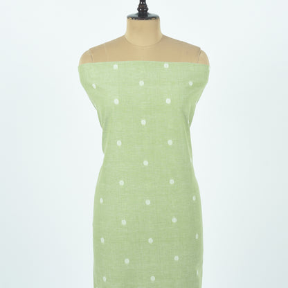 Unstitched Chanderi Suit Set