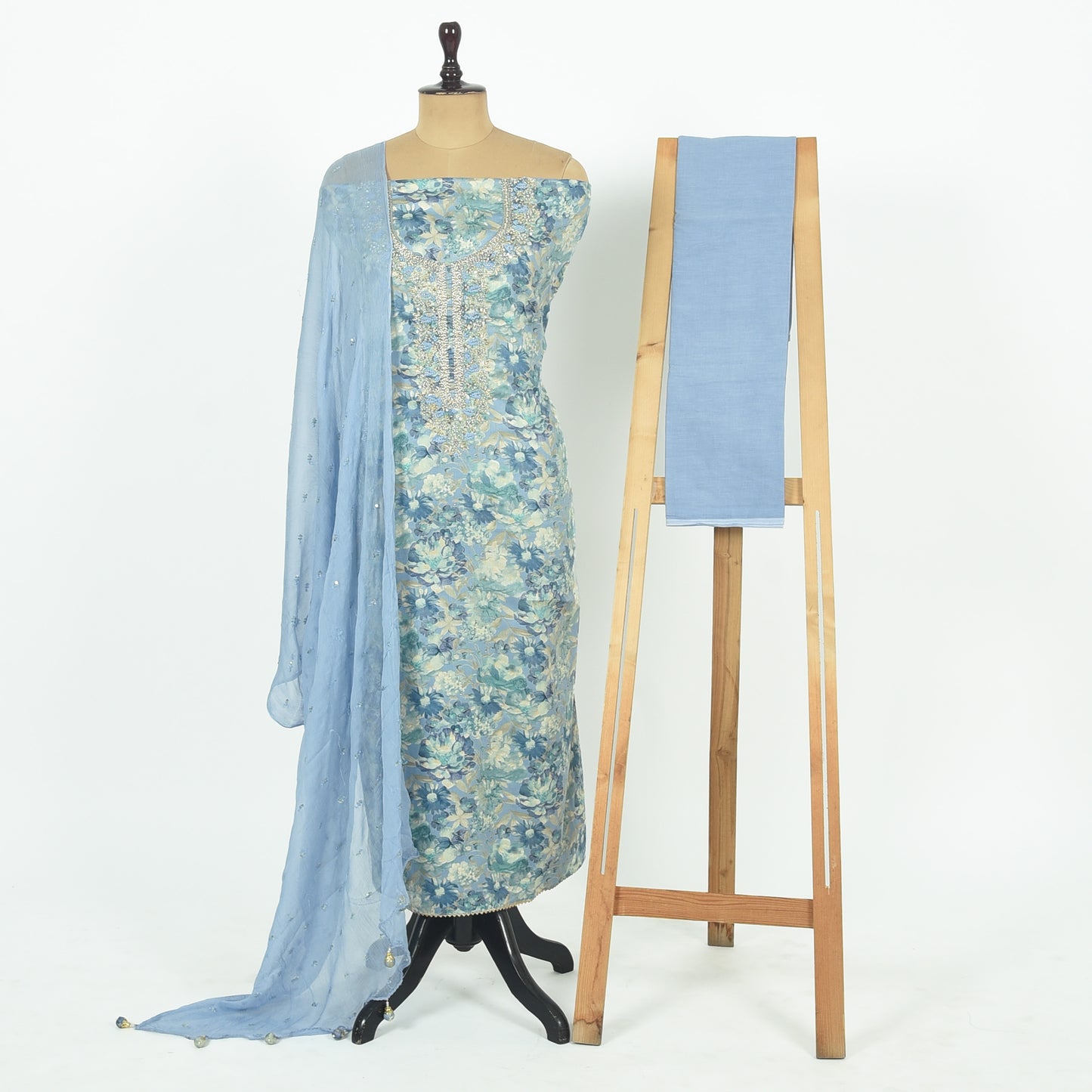 Unstitched Cotton Suit Set