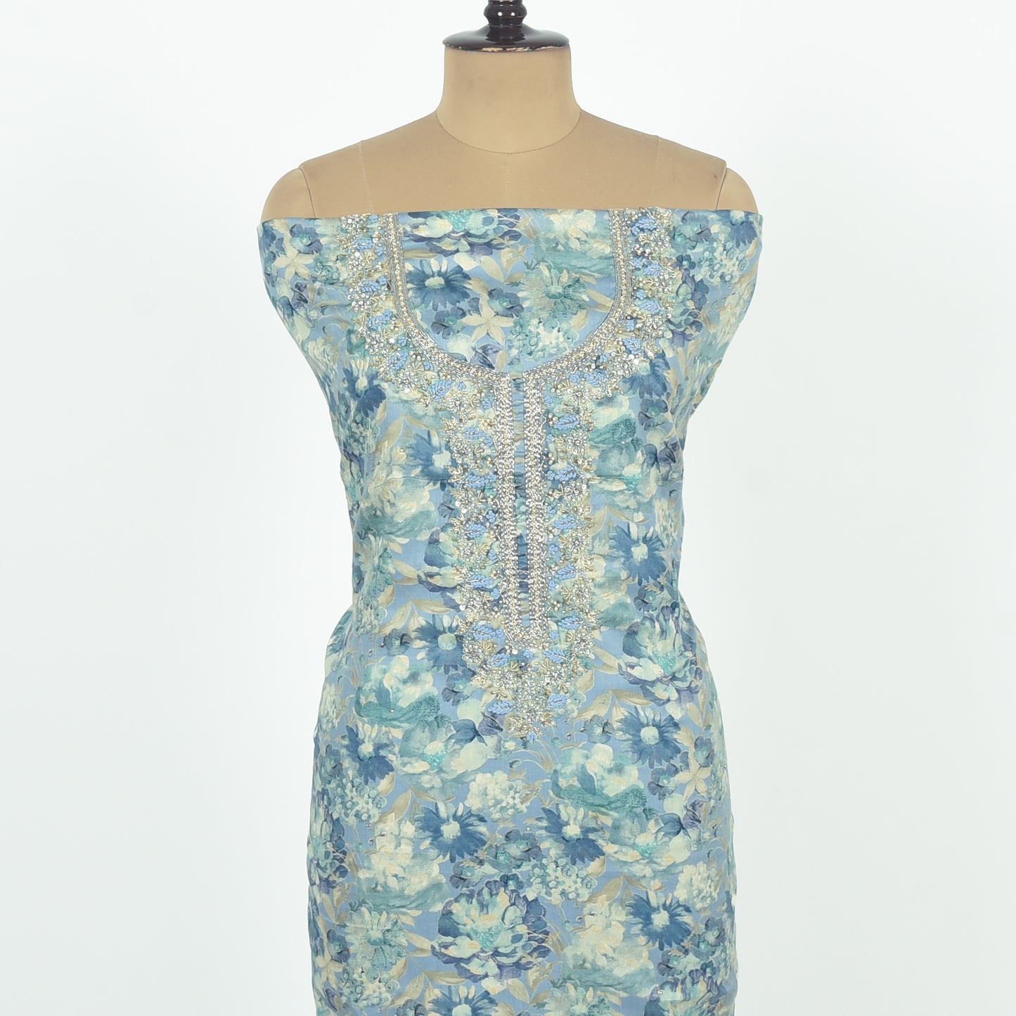 Unstitched Cotton Suit Set