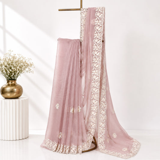Onion Pink Saree