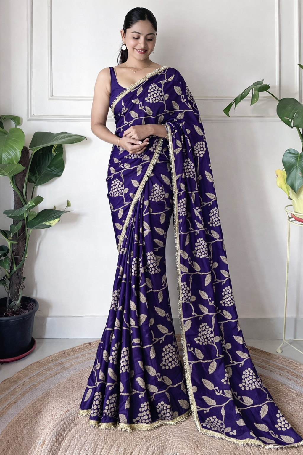 Floral Brocade Fabric