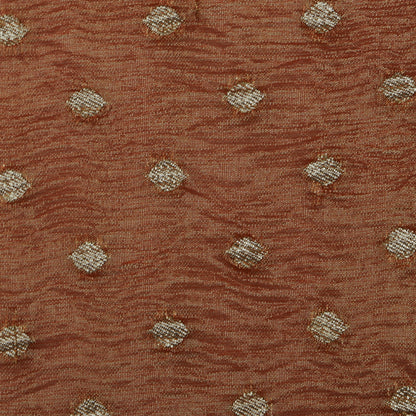 Crush Tissue Zari Embroidery Fabric