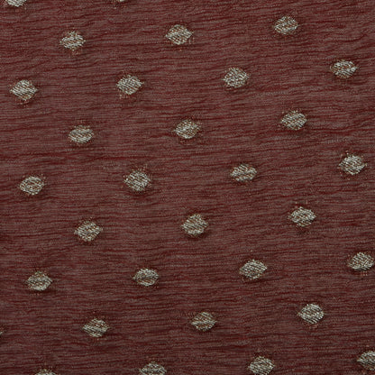 Crush Tissue Zari Embroidery Fabric