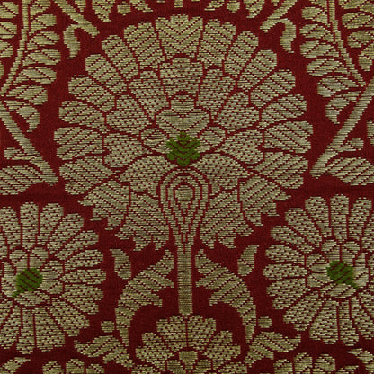 Satin Meena Brocade Fabric