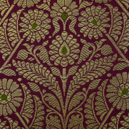 Satin Meena Brocade Fabric