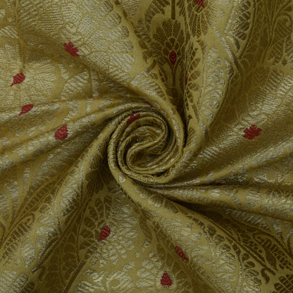 Satin Meena Brocade Fabric