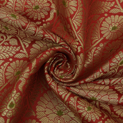 Satin Meena Brocade Fabric