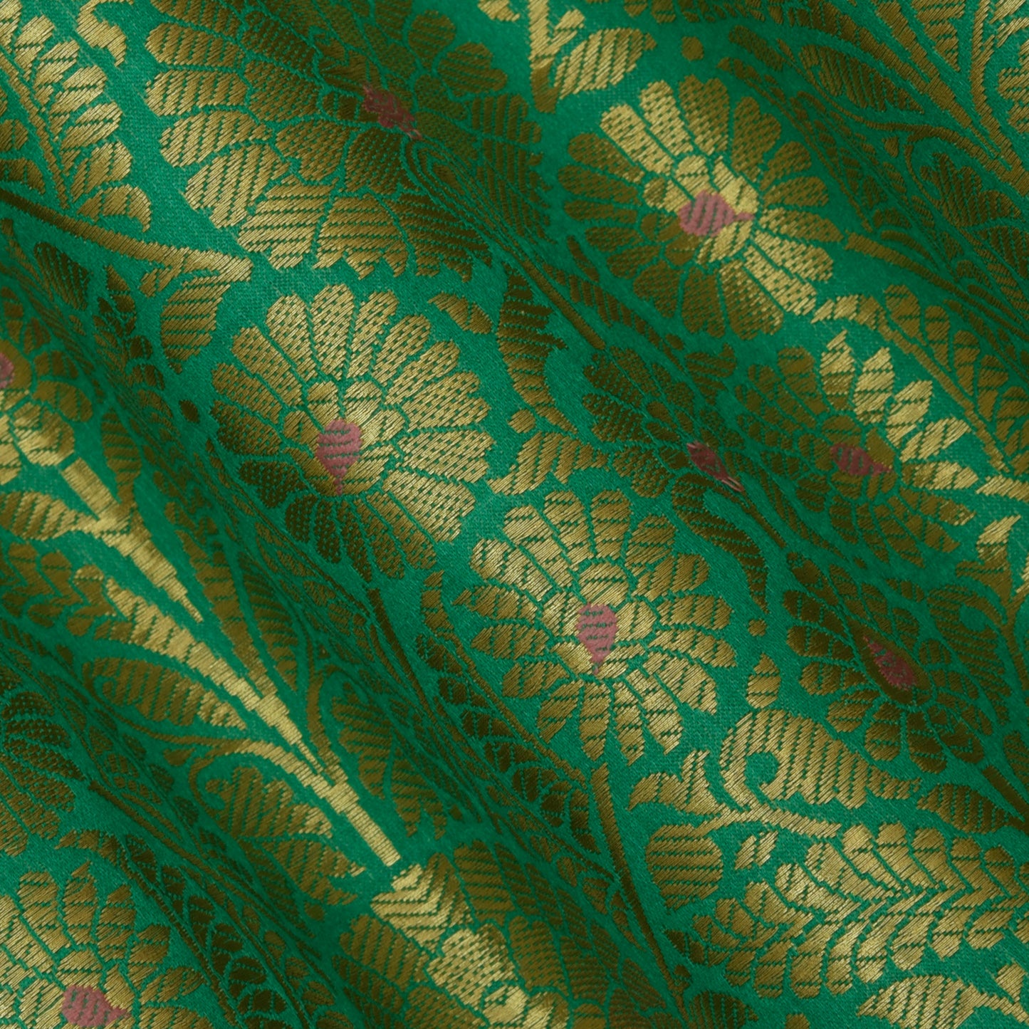 Satin Meena Brocade Fabric