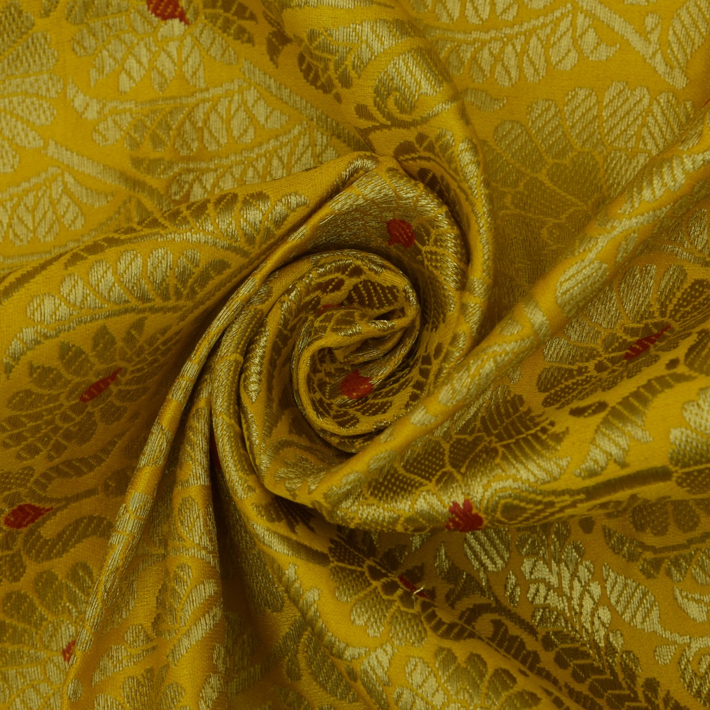 Satin Meena Brocade Fabric