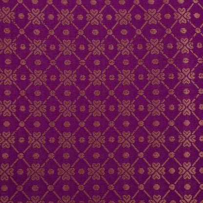 Copper Brocade Fabric