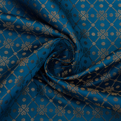 Copper Brocade Fabric