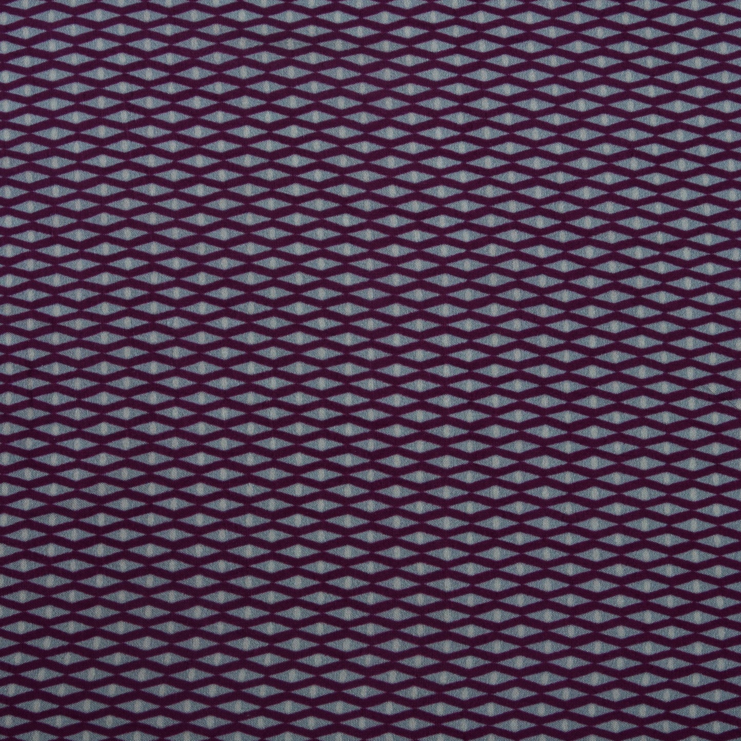 Purple Color Slub Silk Print Fabric