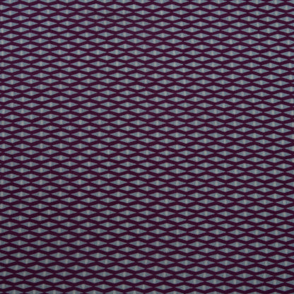 Purple Color Slub Silk Print Fabric