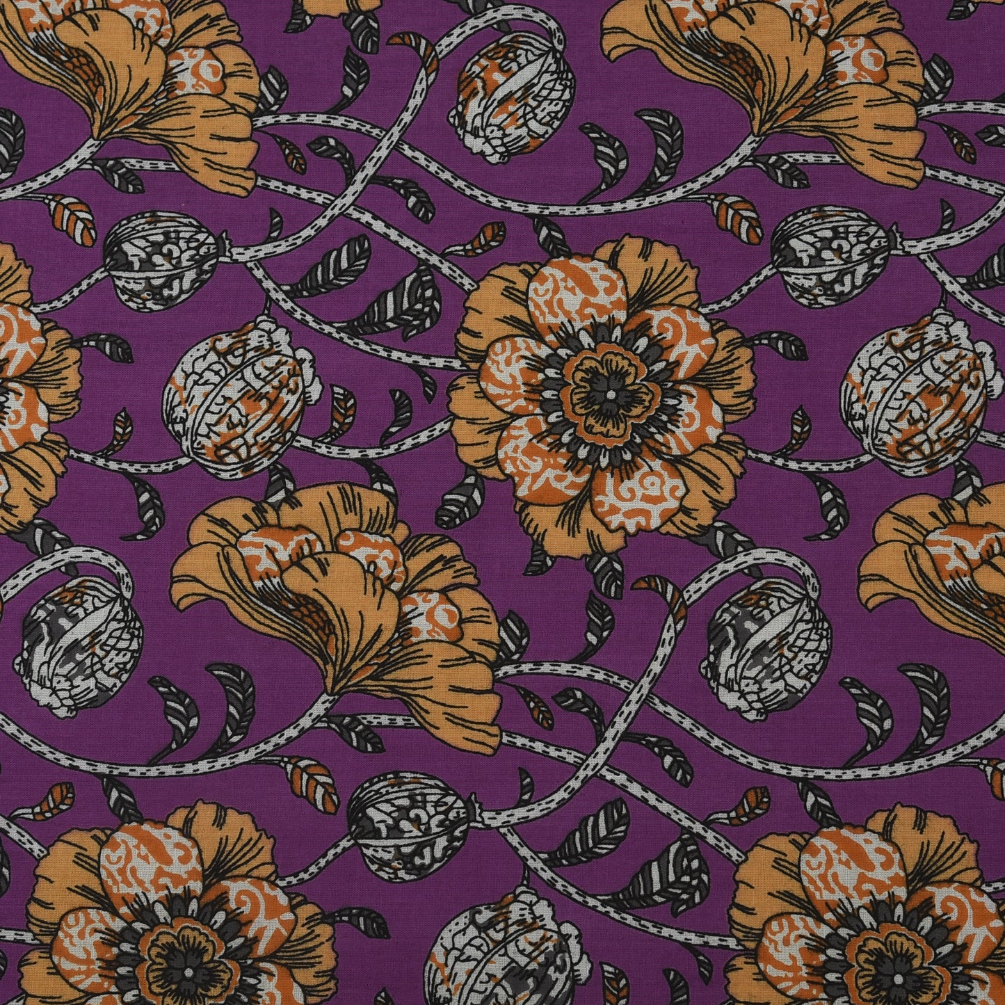 Floral Cotton Print Fabric