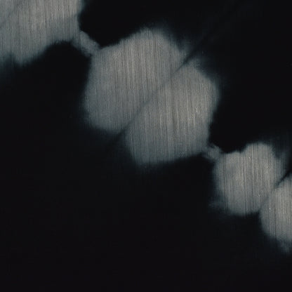 Multi Color Chanderi Tie & Die Border Embroidery Fabric