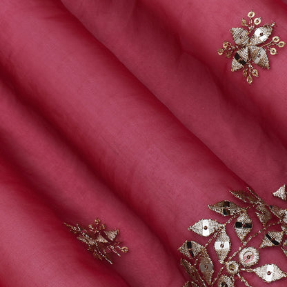 Rani Color Organza Embroidery Fabric