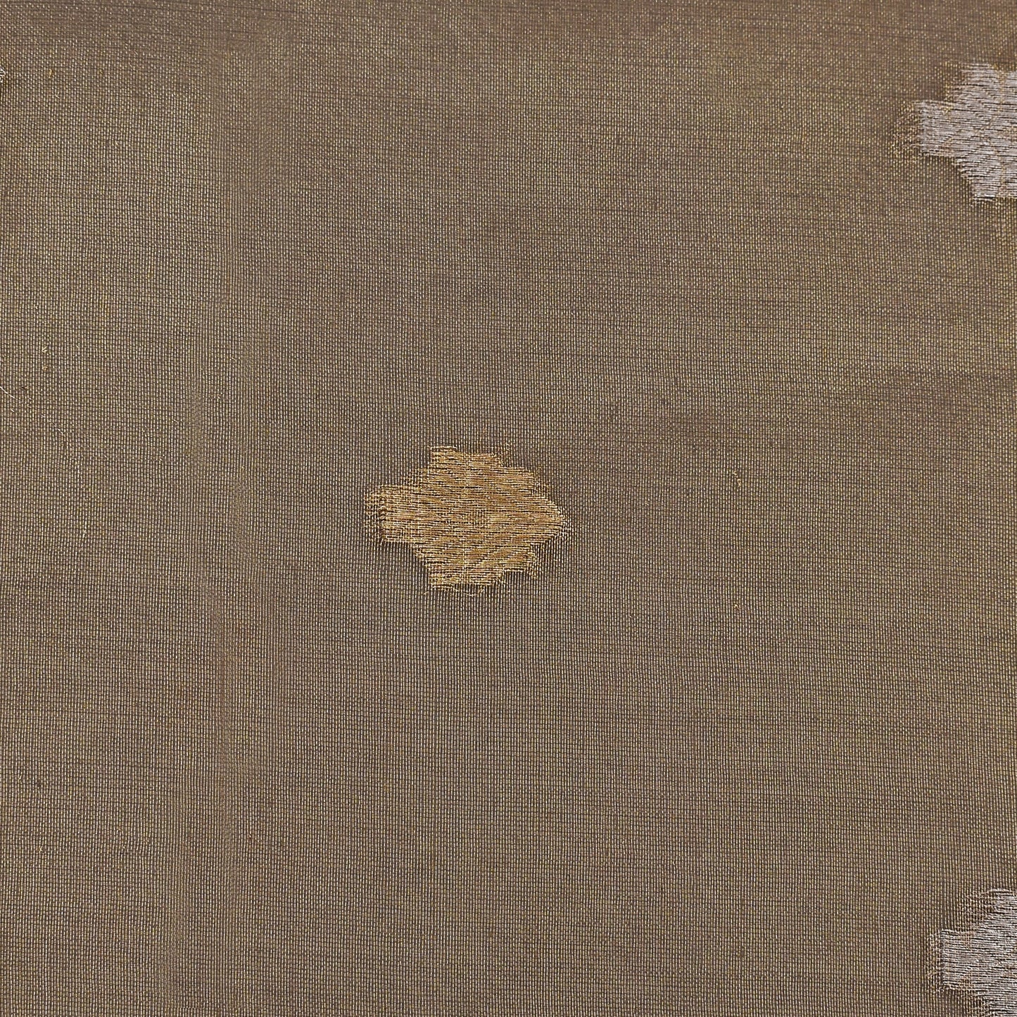 Grey Color Organza Tissue Booti Fabric