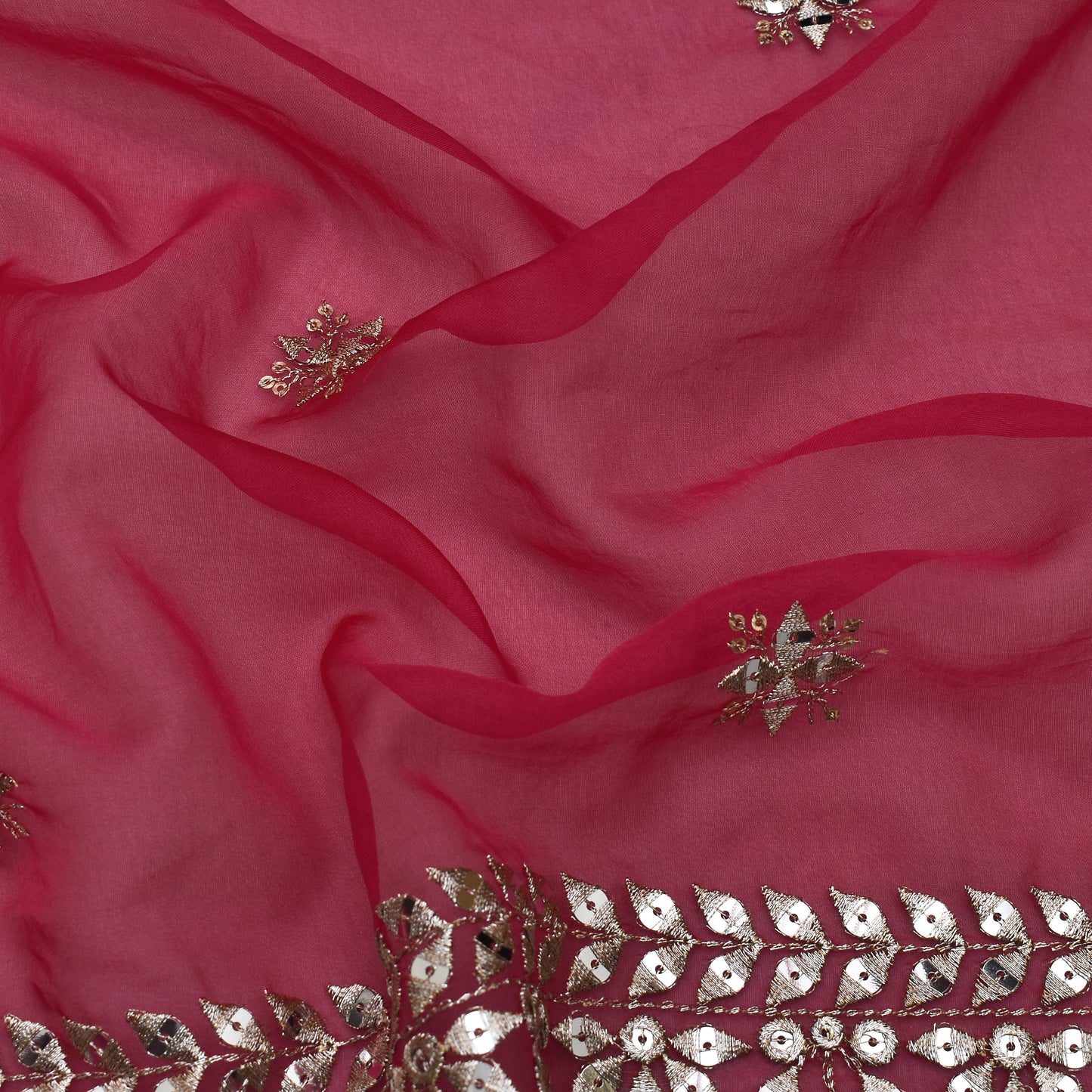 Rani Color Organza Embroidery Fabric