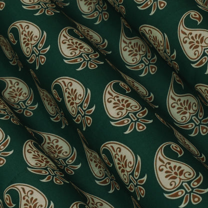 Multi Color Modal Satin Print Fabric