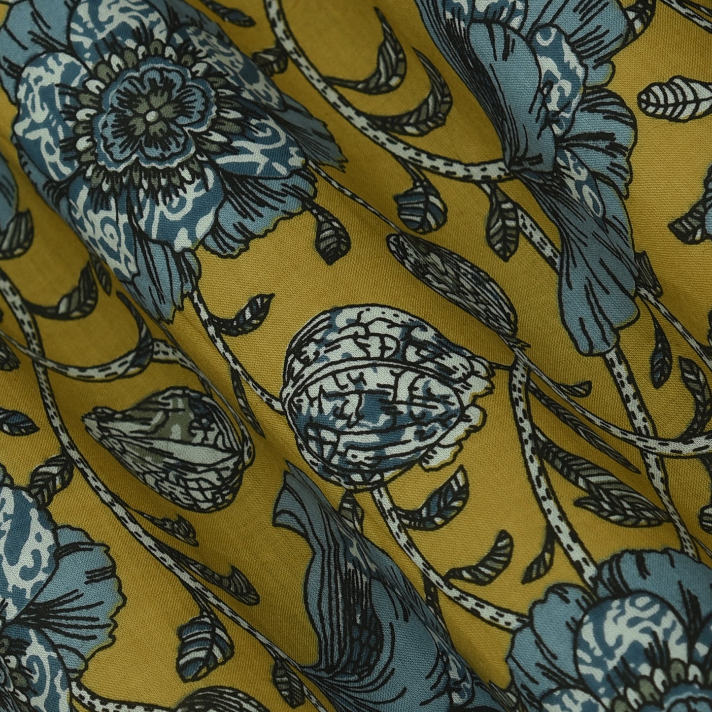 Floral Cotton Print Fabric