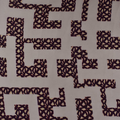 Multi Color Georgette Satin Fabric