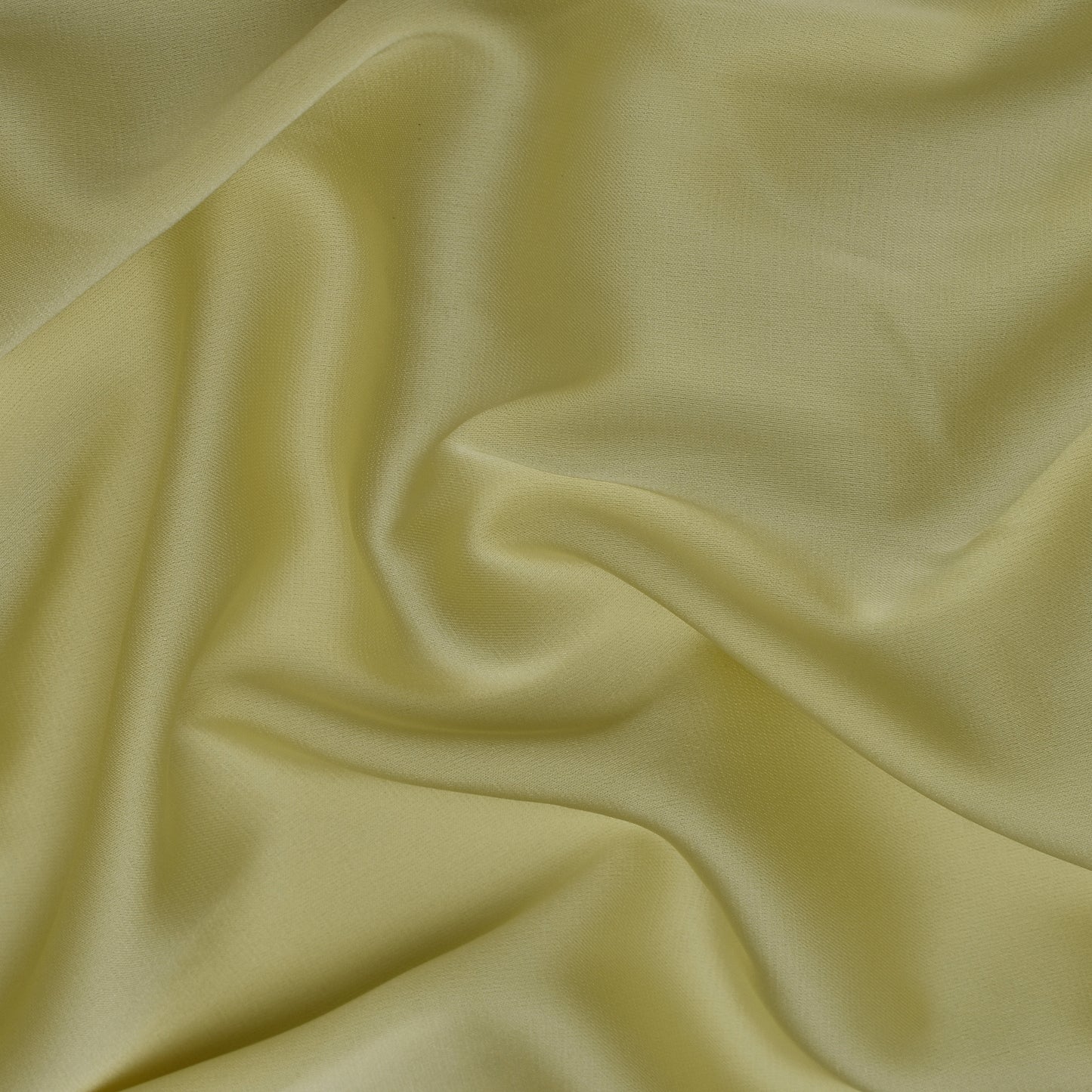 Pale yellow  Color Zara Satin Fabric