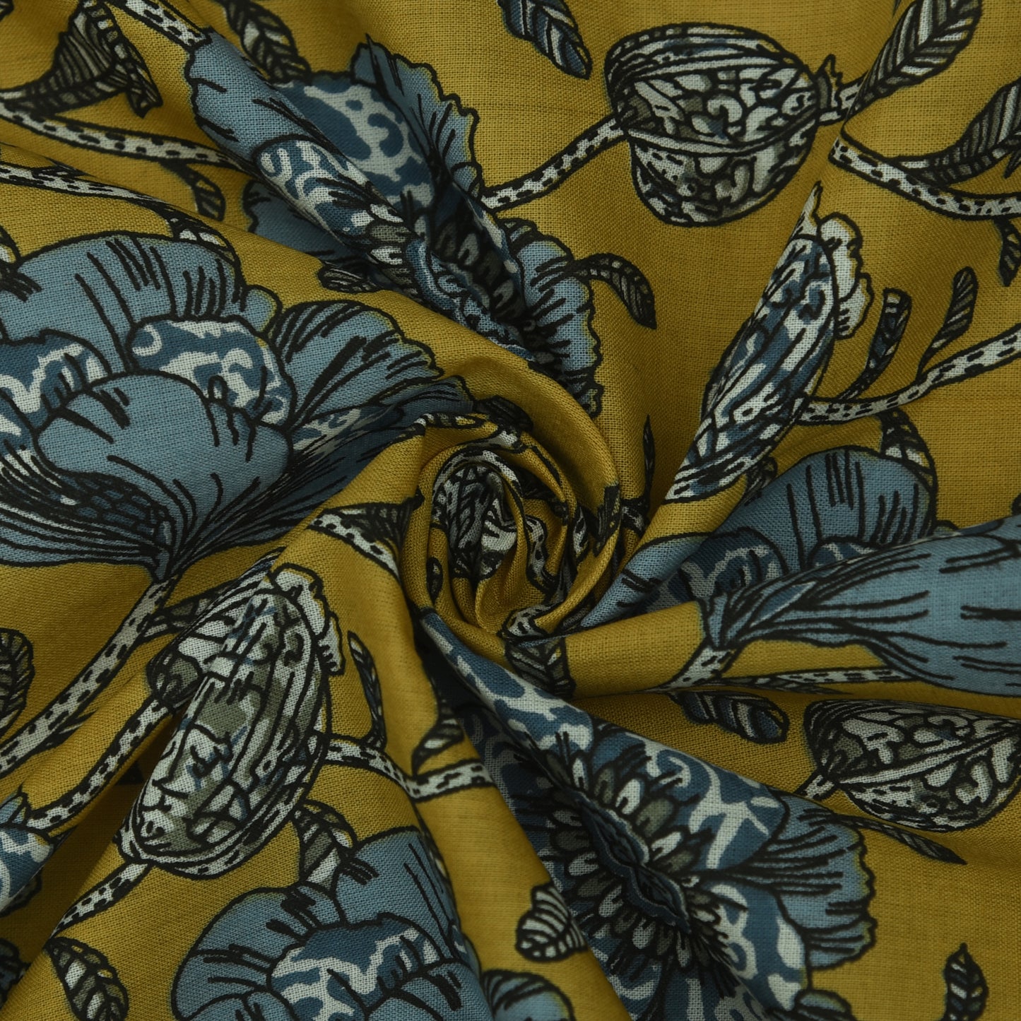 Floral Cotton Print Fabric