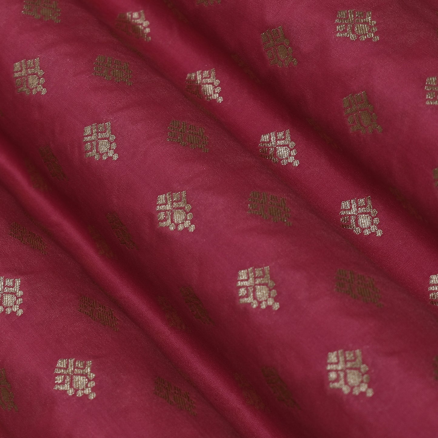 Pink Color Brocade Fabric