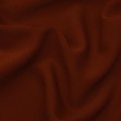 Crimson Red Solid Color Banana Crepe Fabric (Cut Pices 5Mtr)