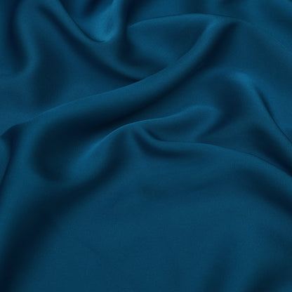 Blue Color Zara Satin Fabric