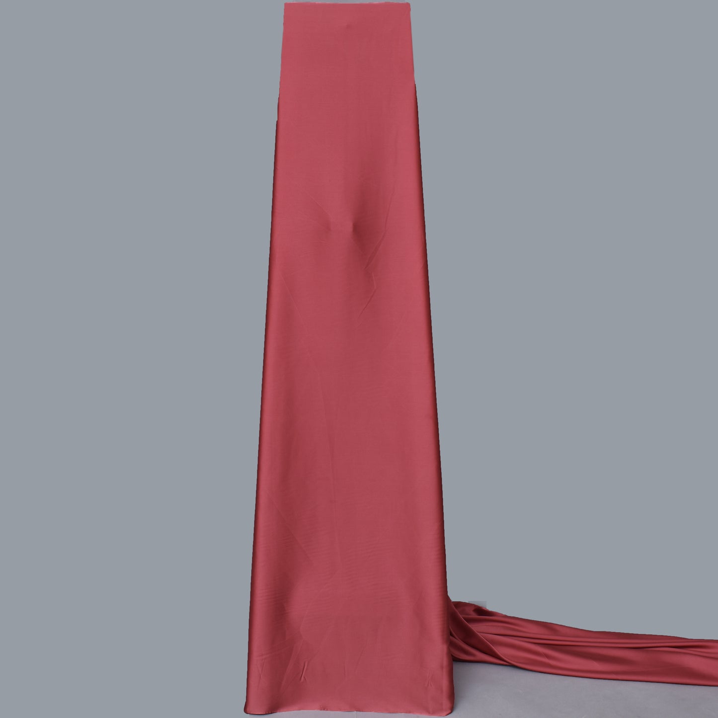 Brick Pink Color Armani Satin Fabric