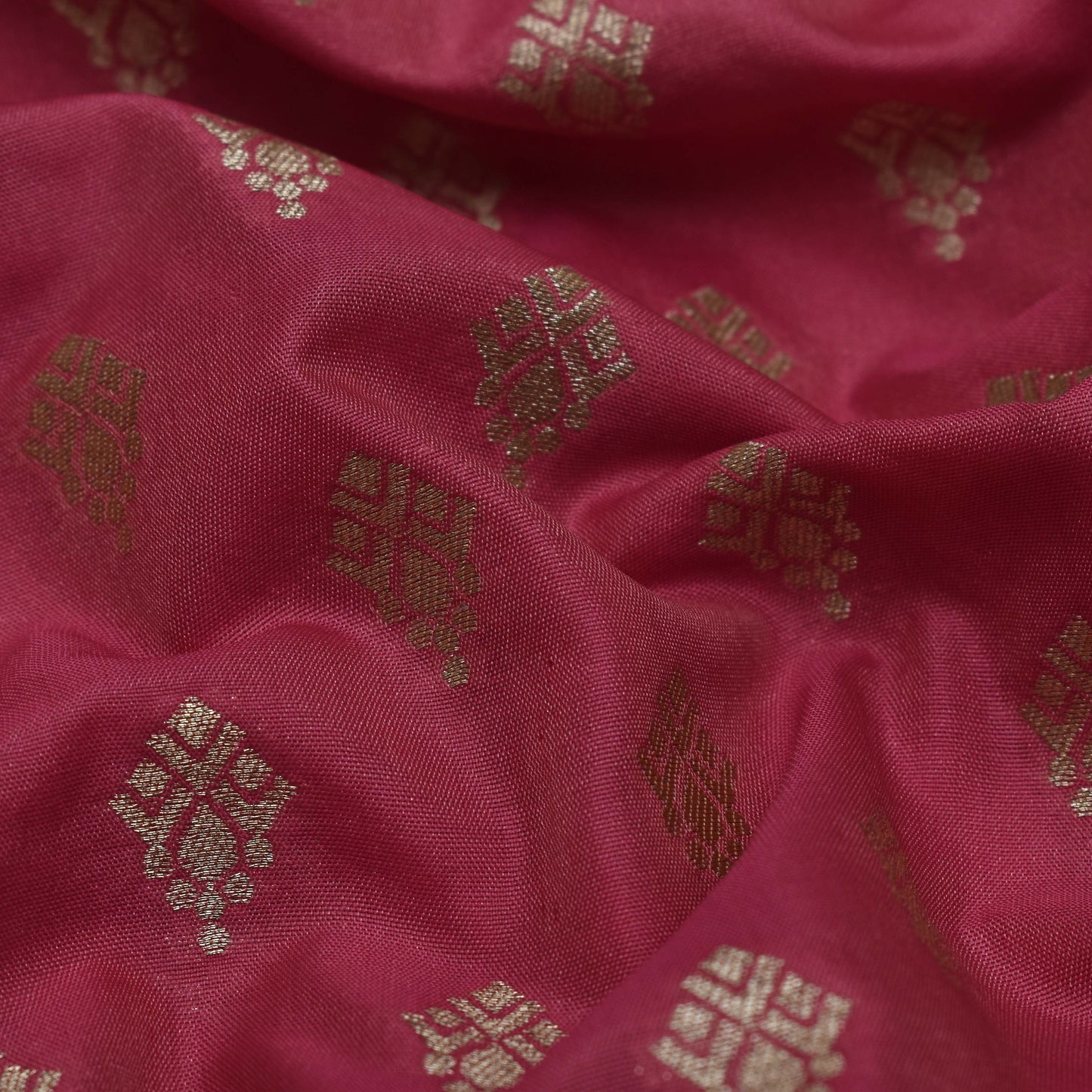 Pink Color Brocade Fabric