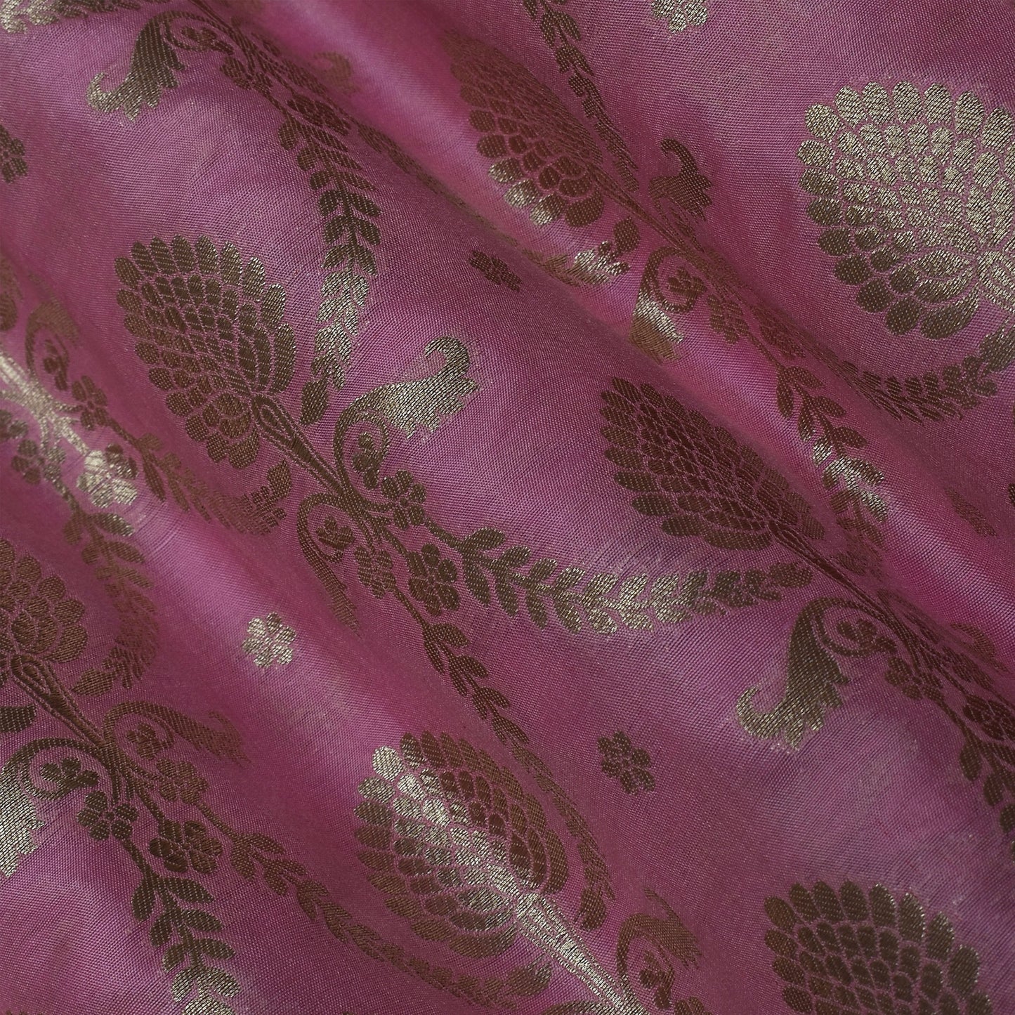 Pink Color Brocade Fabric